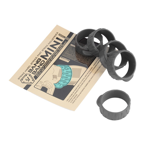 Strike Industries - Bang Band Mini Set - 5 ks - černý - SI-BANGBAND-34MM-BK