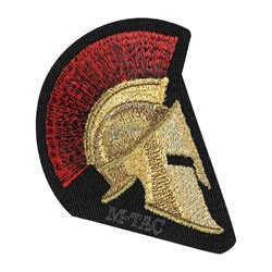 M-Tac - nášivka na přilbu Spartan - výšivka - 500D Cordura - zlatá/červená - 51333000