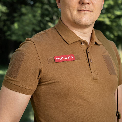 M-Tac - nášivka Polsko 25x80 - laserem řezaná - červená / bílá - 51004333
