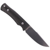 FOX - Taktický nůž Explorator Linen Micarta - 440C - Black - BF-749