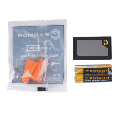 Earmor - M300X aktivní chrániče sluchu - Žluté - M300X-YE