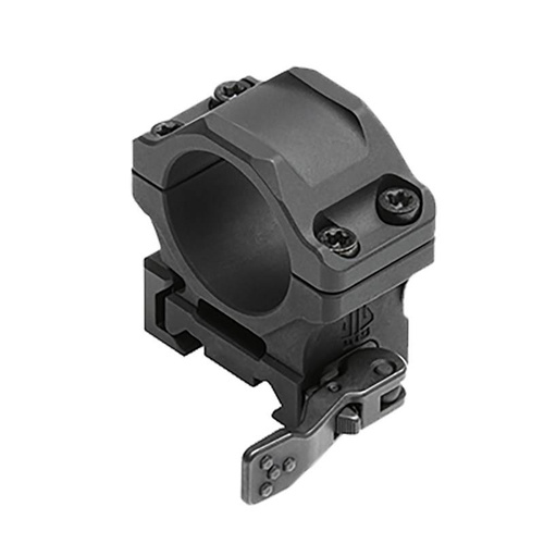 Leapers - Dvoudílný držák AccuSync 1"/22 - 25,4 mm - nízký - černý - AQR110