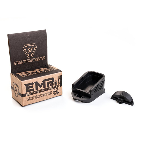 Strike Industries - Rozšířená deska zásobníku pro Glock 26/27/33 Gen 4&amp;5 - SI-EMP-G26-GEN4&amp;5