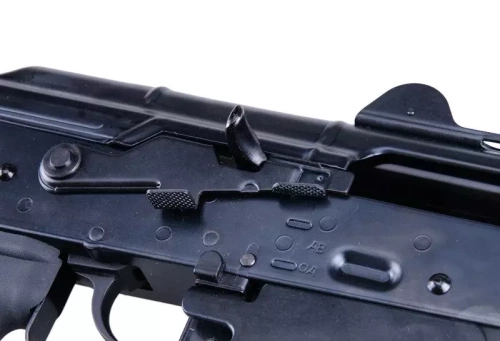 WE - Replika karabiny ASG GBB AKSU 74 UN s otevřeným závěrem - zelený plyn - WET-02-002038