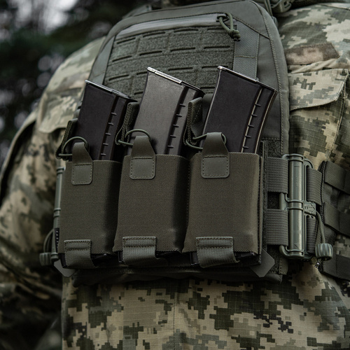 M-Tac - Taktická vesta Plate Carrier Cuirass Fast Elite - Ranger Green - 10409023