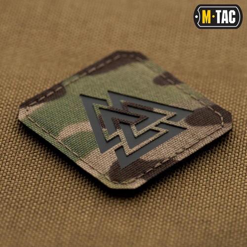 M-Tac - Laserem řezaná nášivka Valknut - Multicam / Black - 51162802