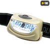 M-Tac - Čelová svítilna LED 4+1 - 18 lm - AAA - Khaki - MTC-HL-022-KH