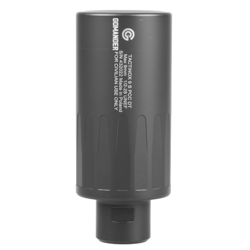 Gomander - Tlumič hluku Tactinox PCC DT 9S - 9 mm - 1/2-28 UNEF 49 mm - černý