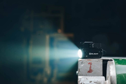 Olight - Zbraňové LED světlo s laserovým zaměřovačem BALDR RL MINI - 600 lumenů - černé