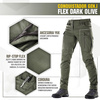 M-Tac - Taktické kalhoty Conquistador Gen. I Flex - Ripstop - Army Olive - 20059062