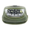 M-Tac - 4+1 LED svítilna s hlavou - 18 lumenů - olivová - MTC-HL-022-OD