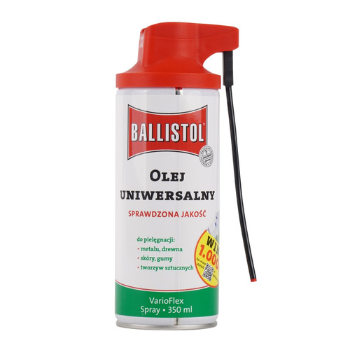 Klever - Ballistol - olej a mazivo na čištění střelných zbraní - VarioFlex sprej - 350 ml