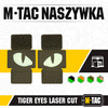 M-Tac - Laserem řezané nášivky Tygří oči - pár - zelená Ranger - 51140023
