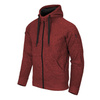 Helikon - Covert Tactical Hoodie - celorozepínací - Red Mélange - BL-CHF-SF-M5