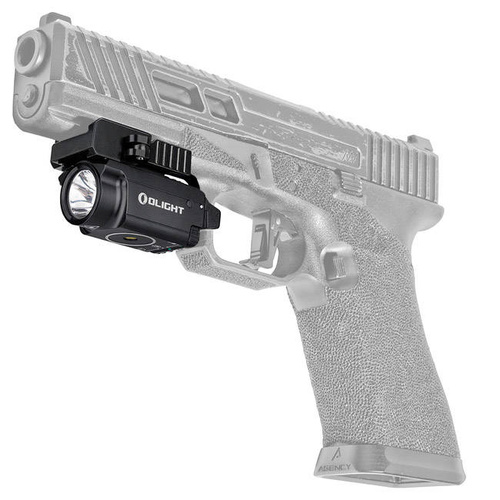 Olight - Světlo na zbraň s laserovým zaměřovačem BALDR Mini - 600 lumenů - černé