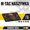 M-Tac - 3D nášivka - Vousatá lebka - černá / kojotí - 51113205