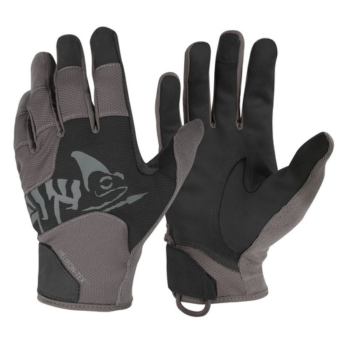 Helikon - Univerzální taktické rukavice Light® - černá / stínově šedá - RK-ATL-PO-0135A