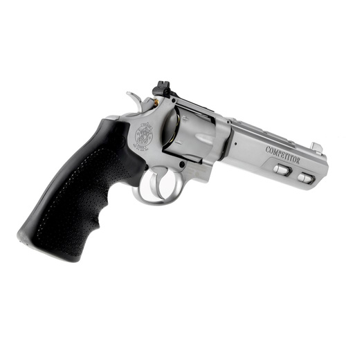 Umarex - Vzduchovka CO2 Smith&amp;Wesson 629 Competitor 6" - 4,5 mm - stříbrná/černá - 5.8440