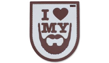 101 Inc. - 3D náplast - I Love My Beard - Desert