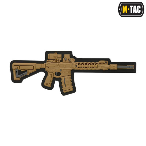 M-Tac - nášivka AR-15 - PVC 3D - Coyote - 51112005