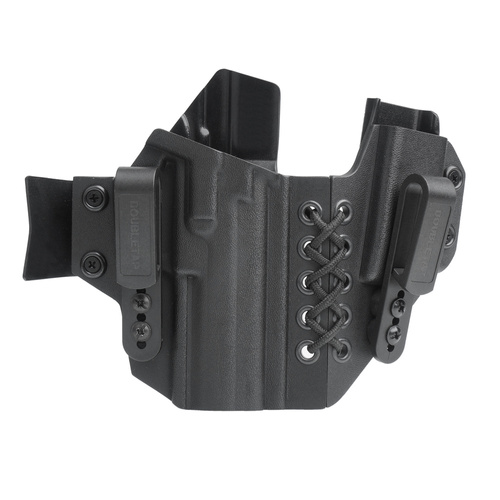 DOUBLETAP GEAR - Elastické kydexové pouzdro IWB pro HK P30, SFP a zásobník - černé