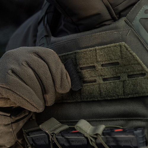 M-Tac - Laserem řezaná čtvercová nášivka Valknut - černá / zelená Ranger - 51162232
