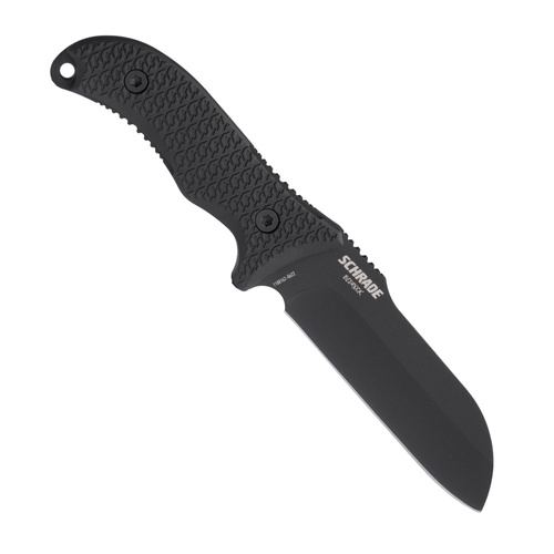 Schrade - Nůž Bedrock Sheepsfoot s pevnou čepelí - Black - 1182514