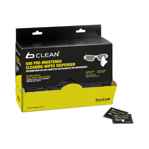 Bolle - Vlhčené čisticí ubrousky B-Clean - 500 ks. - PACW500