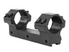 Leapers - Jednodílný držák AccuShot 1"/11 - 25,4 mm - střední - černý - AQR415
