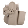 IMI Defense - Roto Paddle Holster Level 2 s pouzdrem na zásobníky - Glock 17/19/22/23/31/32/36 - Desert Tan - IMI-Z1023