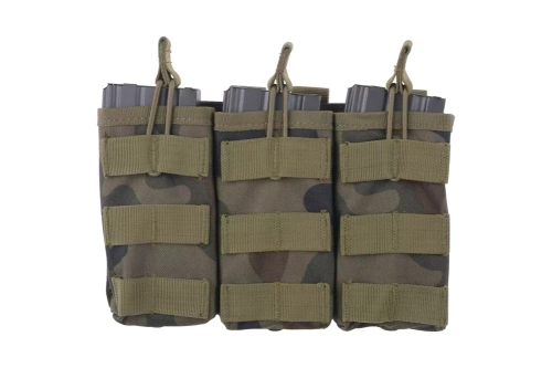GFC Tactical - Trojité pouzdro na zásobníky - Wz.93/PL Woodland - GFT-19-019529