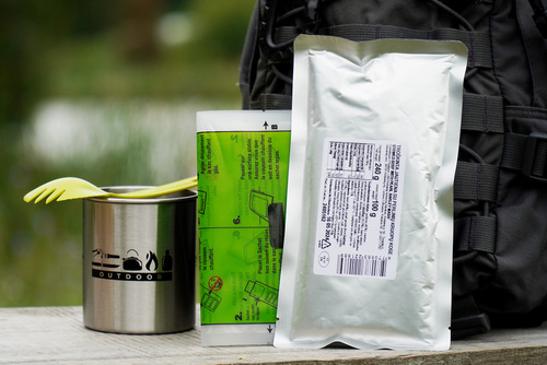 Kedainiu - Vojenské jídlo MRE č. 01 Hovězí guláš se zeleninou