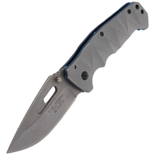 Herbertz Solingen - Nůž Clip Point Stone Wash Finish Folder - 575112