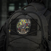 M-Tac - nášivka Zero Tolerance - výšivka - Cordura 500D - žlutá/modrá - 51490002