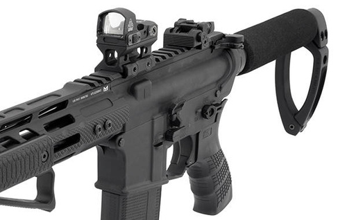 UTG - AR15 Oversized Bolt Catch - černá - TLT-TKSBC