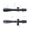 Vector Optics - Puškohled Veyron 6-24x44 - Osvětlený bod - 30 mm - První ohnisková rovina - SCFF-37