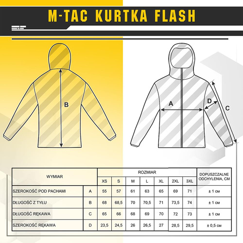 M-Tac - Vojenská bunda Flash - Army Olive - 20479062