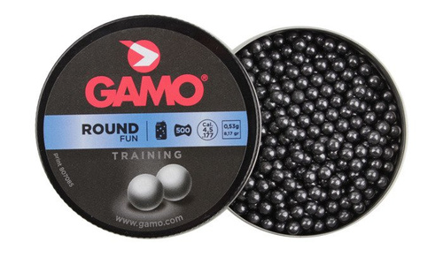 Gamo - Kulaté kuličky - 500 nábojů - 4,5 mm