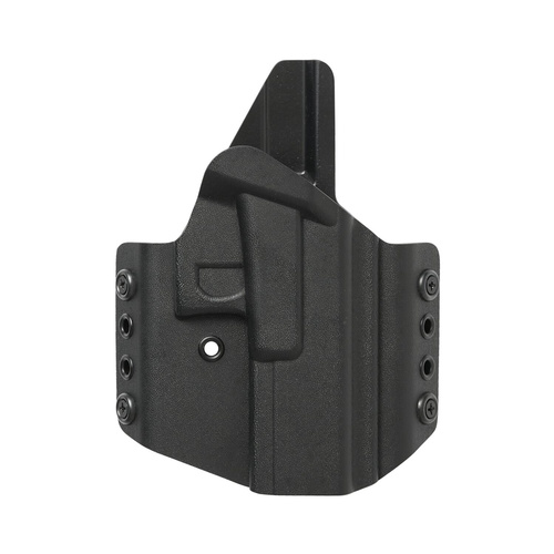 Direct Action - Pouzdro Glock 17 OWB ZERO CANT NO LIGHT - Pravé - Kydex - Černé- HP-OGTR-KDX-BLK
