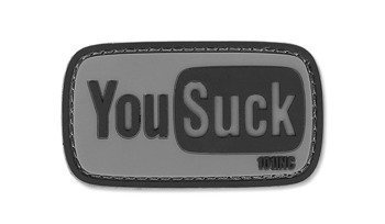 101 Inc - 3D náplast - You Suck - Grey