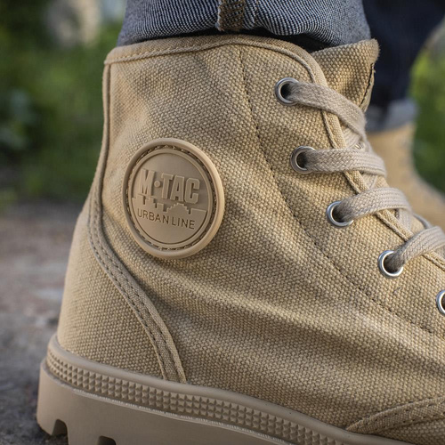 M-Tac - Taktické vysoké tenisky - Khaki - MTC-8603008-KH