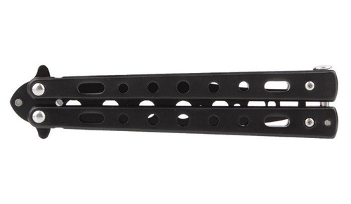 Martinez Albainox - Tréninkový nůž s motýlkem - Black - 02157