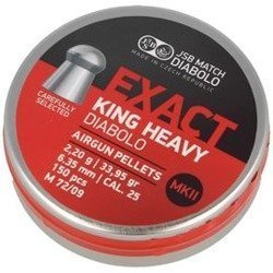 JSB - Diabolo Exact King Heavy MKII Pellets 6.35mm - 150 - 546498-150