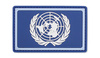 101 Inc. - 3D nášivka - U.N. - modrá