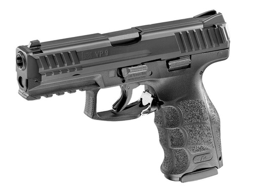 Umarex - Replika pistole Heckler &amp; Koch VP9 - kovový závěr - černý - pružina - 2.6124