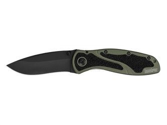 Kershaw - Taktický nůž Blur 1670OLBLK - 14C28N - Black - 1670OLBLK