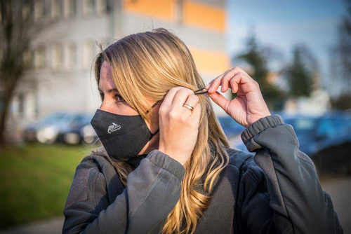 Helikon - Víceúčelová profilovaná ochranná maska - černá - MA-RUP-CB-01