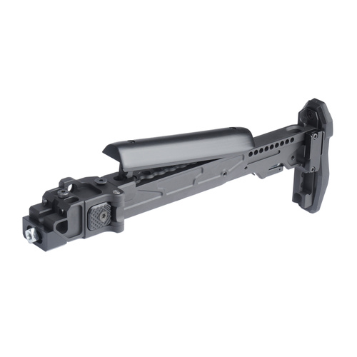 Kruk - Sklopná pažba s adaptérem pro platformu AKM/AK-74 - Černá - CRC 5002/9033-BLK