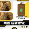 M-Tac - Patch panel s kapsou na identifikační kartu a šňůrkou na krk - Coyote - 10118005
