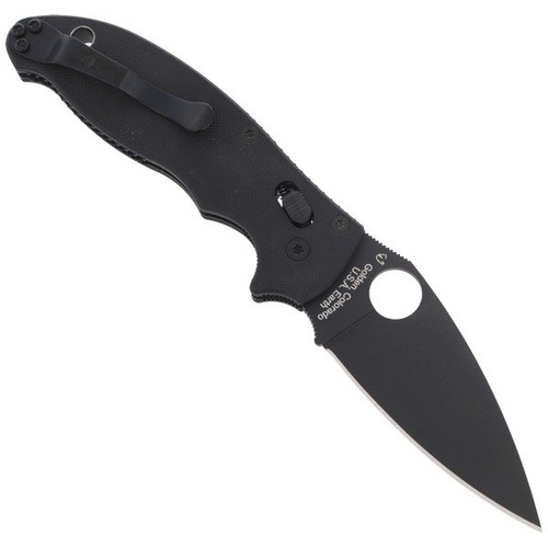 Spyderco - Nůž Manix™ 2 G-10 Black / Black Blade - C101GPBBK2